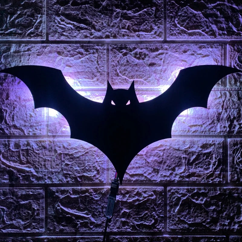 Bat wall mounted night LED Lamp