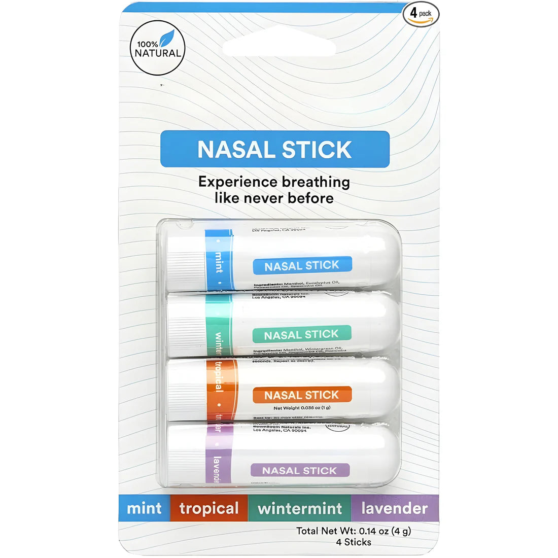 BreatheWell Stick (4Pcs)