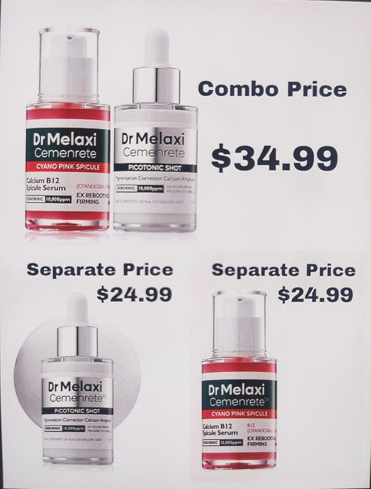 Cemenrete Serum Combo