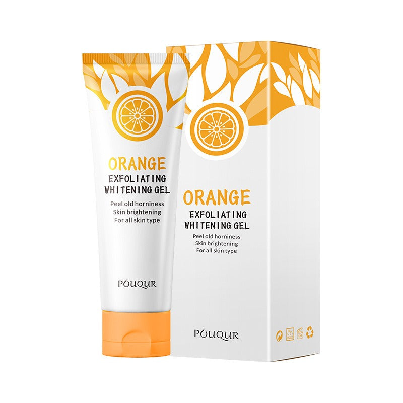 Orange Exfoliating Cleansing Pore Brightening Whitening Gel