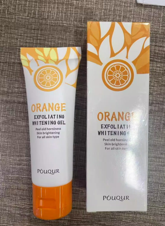 Orange Exfoliating Cleansing Pore Brightening Whitening Gel